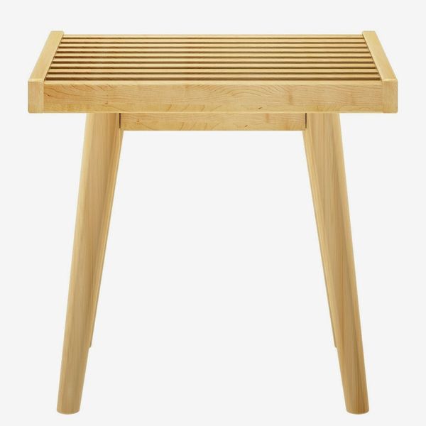 Max & Lily Solid Wood Single Bench