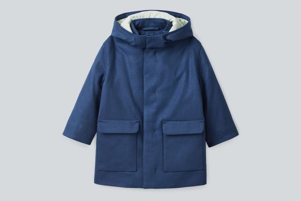 Cos Wool-Cashmere Hooded Coat