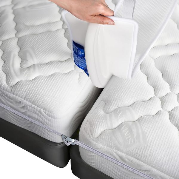 FeelAtHome Twin-to-King Bed Bridge Converter Kit