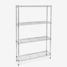 The Shelving Store Chrome Wire Shelving, 8”d x 36”w