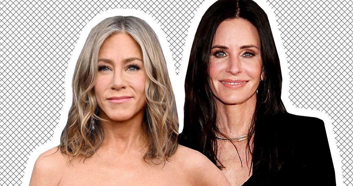 Jennifer Aniston and Courteney Cox Went on a Double Date