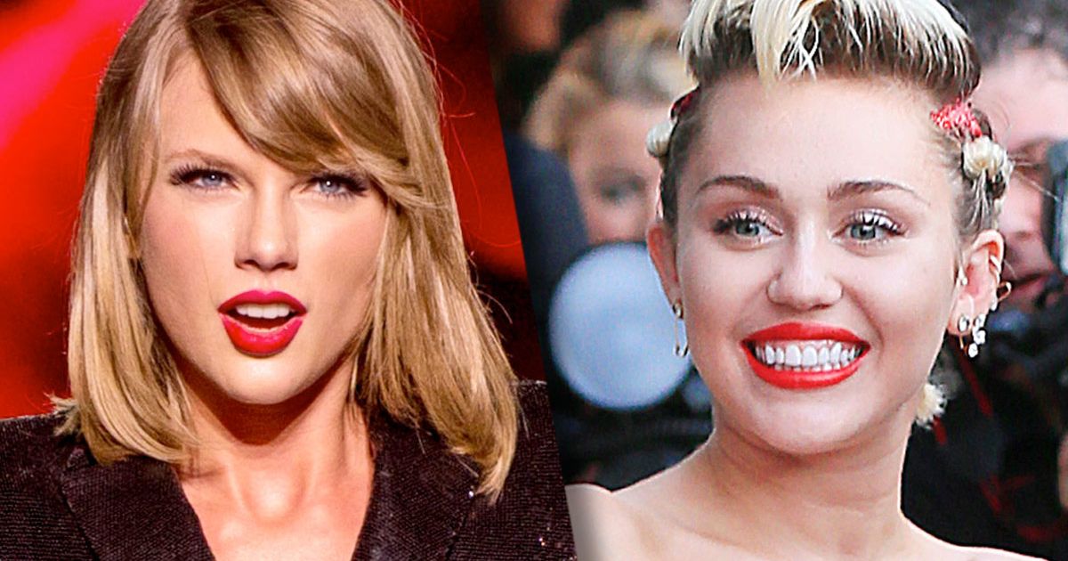 麥莉·賽勒斯（Miley Cyrus）與泰勒·斯威夫特（Taylor Swift