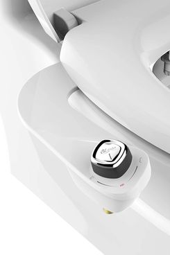 BioBidet SlimEdge Simple Bidet Toilet Attachment with Dual Nozzle