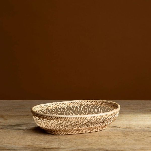 Wentworth Oval Woven Tray