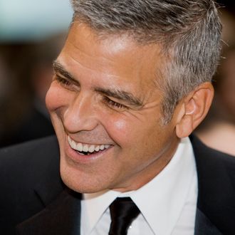 WASHINGTON, DC - APRIL 28: (AFP OUT) George Clooney attends the 2012 White House Correspondents' Association Dinner held at the Washington Hilton on April 28, 2012 in Washington, DC. This was the 98th annual dinner and was hosted by Jimmy Kimmel. (Photo by Kristoffer Tripplaar-Pool/Getty Images)