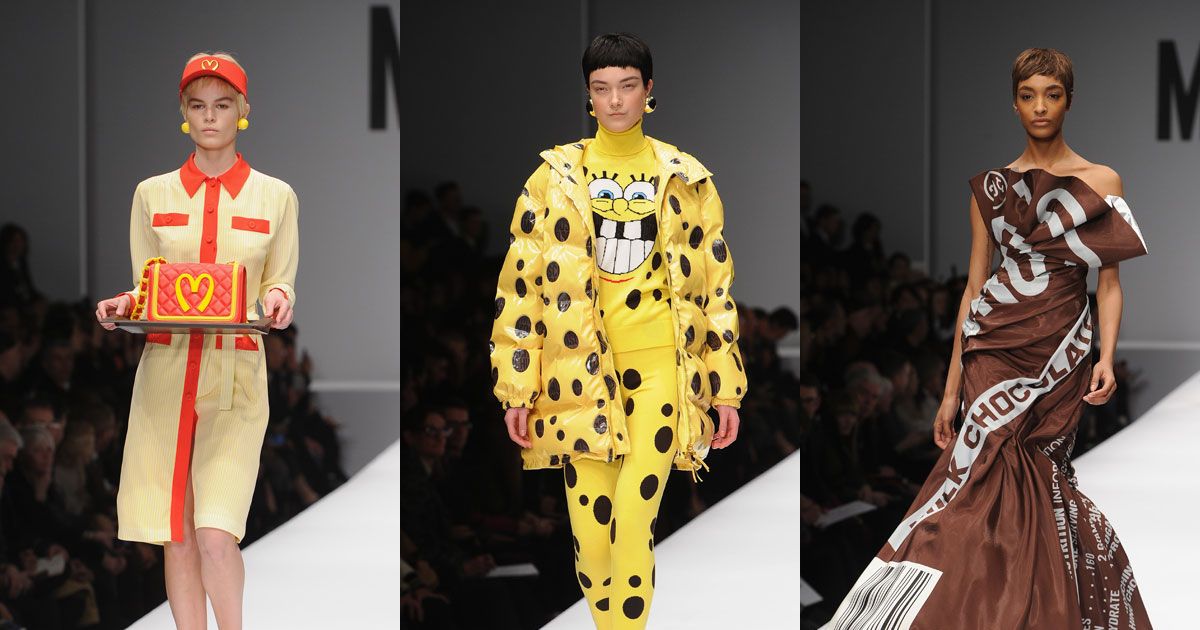 SpongeBob and McDonald’s Made Cameos in Jeremy Scott’s Moschino Debut