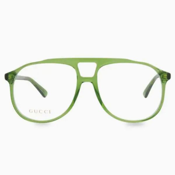 Gucci 57MM Aviator Eyeglasses