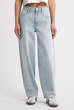 BP. Mid Rise Baggy Barrel Jeans