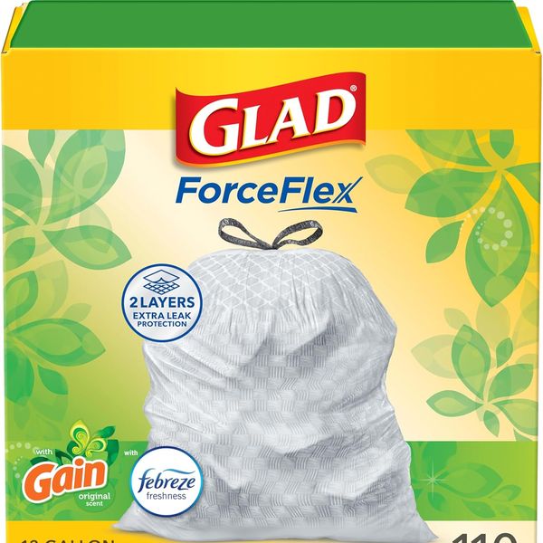 Glad ForceFlex tall kitchen waste bags