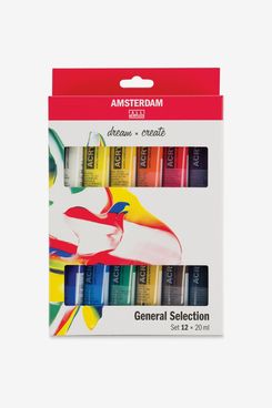 Amsterdam Standard Series Acrylic Paints - Set of 12 (General)