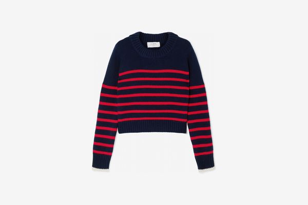 La Ligne Mini Marin Striped Wool and Cashmere-Blend Sweater
