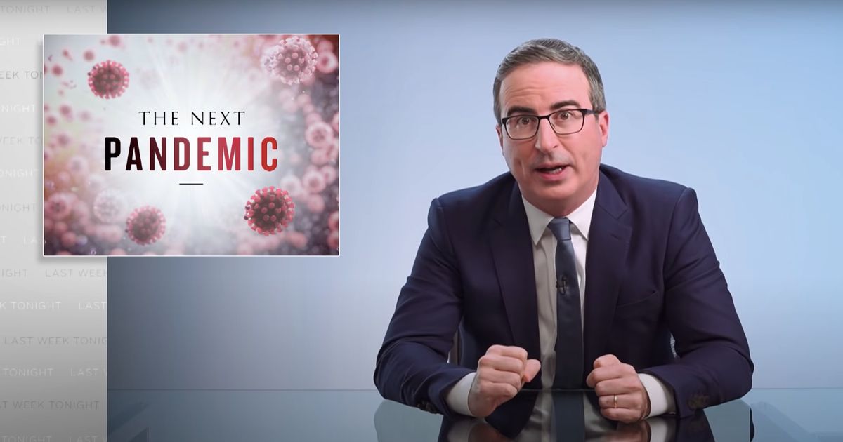 John Oliver discusses the next pandemic last week tonight