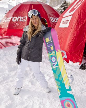 Director Catherine Hardwicke at the Burton Lounge at Park City Mountain Resort