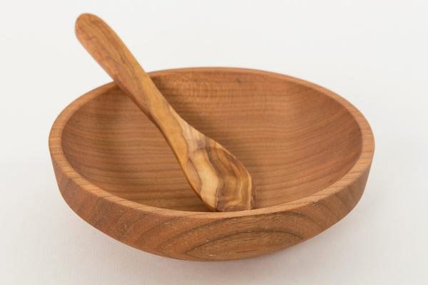 New Hampshire Bowl & Board Baby’s Wooden Bowl and Spoon Gift Set