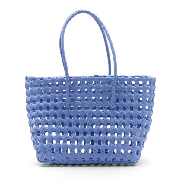 Saison 1865 Woven Tote Bag in Blue