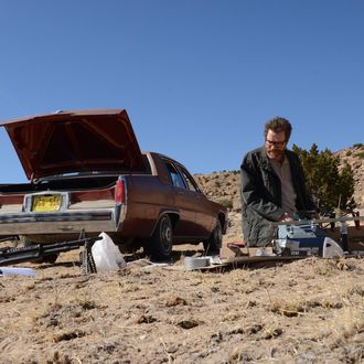 Walter White (Bryan Cranston) - Breaking Bad _ Season 5, Episode 16 - Photo Credit: Ursula Coyote/AMC