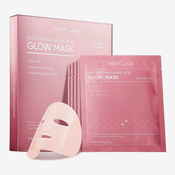 REAL DEEP Hyaluronic Acid Glow Mask 5 Count