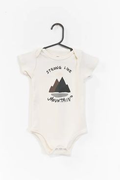 ThunderVoice Hat Co. Strong Like Mountain Onesie