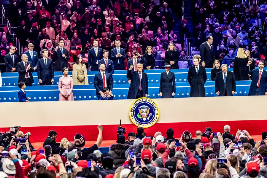 Trump Allies and Fans Paint the Town Red at Inaugural Balls