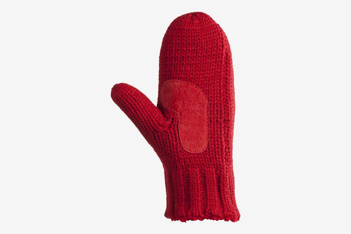 Creazy Women Winter Pure Color Mitten Thick Warm Gloves
