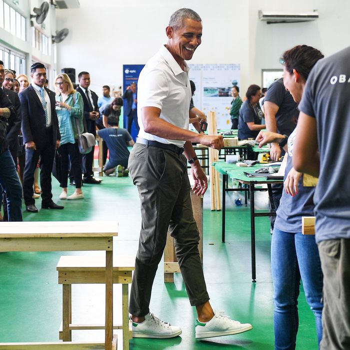 gat Of anders Jonge dame Barack Obama Knows How to Rock Chinos