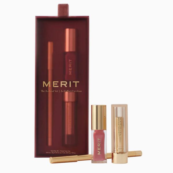 Merit the Archival Lip Essentials Gift Set