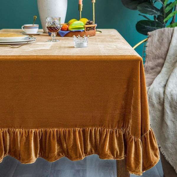 Glory Season Velvet Tablecloth