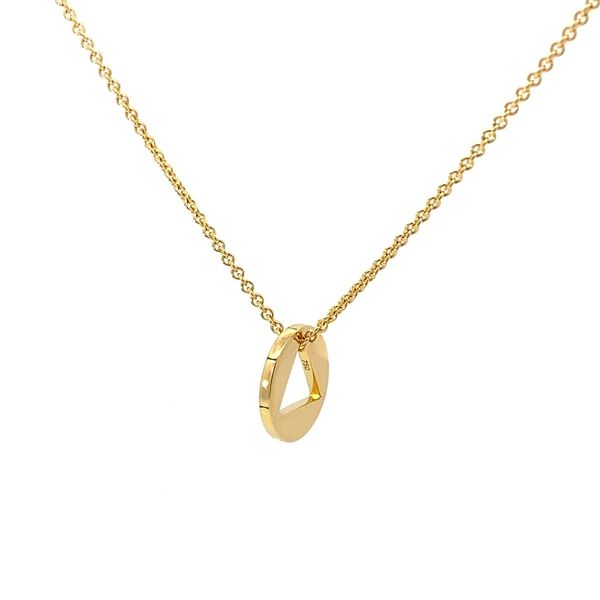 Cindy Kaye Jewelry Gold Engraved Annum Medallion