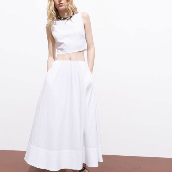 Mango Flared Skirt