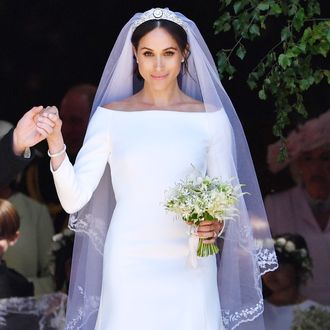 Emilia Wickstead called out for 'swiping' inspiration from others after  Meghan Markle wedding dress