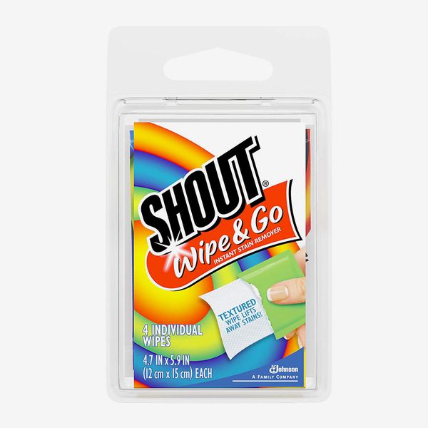 Shout Wipe & Go Instant Stain Remover Wipes