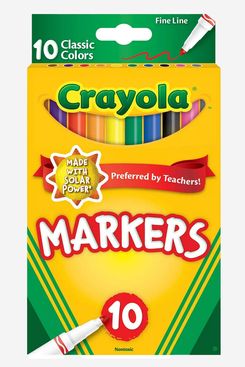 Crayola Fine Line Markers Classic Colors - 10ct
