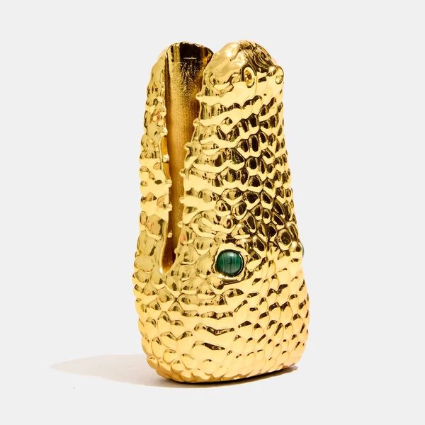 Edie Parker Croc Lighter Case