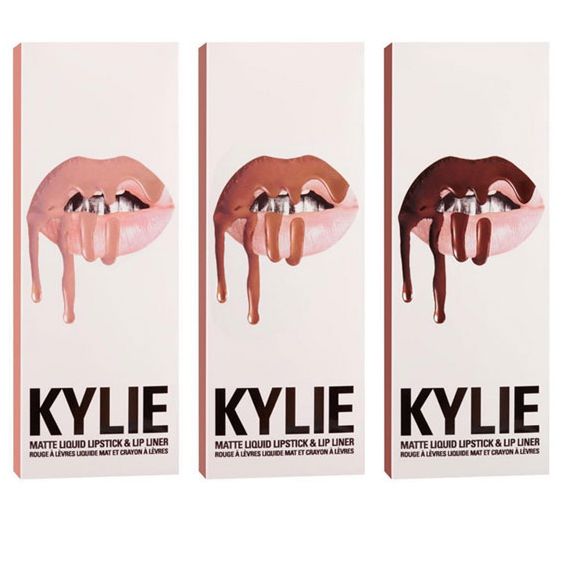 Kylie Jenner and her lip kit.