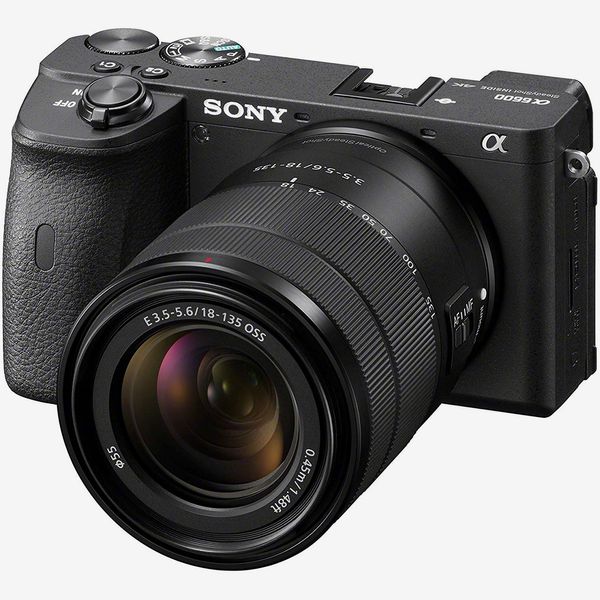 Sony Alpha A6600 Mirrorless Camera with 18-135mm Zoom Lens