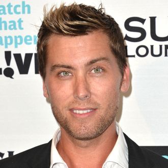 Singer Lance Bass arrives to Bravo Media's celebration of the book release of Andy Cohen's 