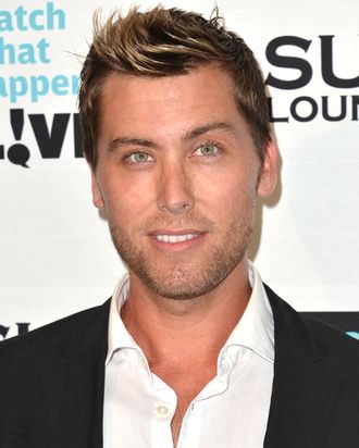 Singer Lance Bass arrives to Bravo Media's celebration of the book release of Andy Cohen's