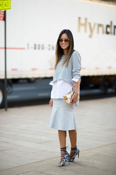 Street-Style Best Dressed: NYFW, Day 1