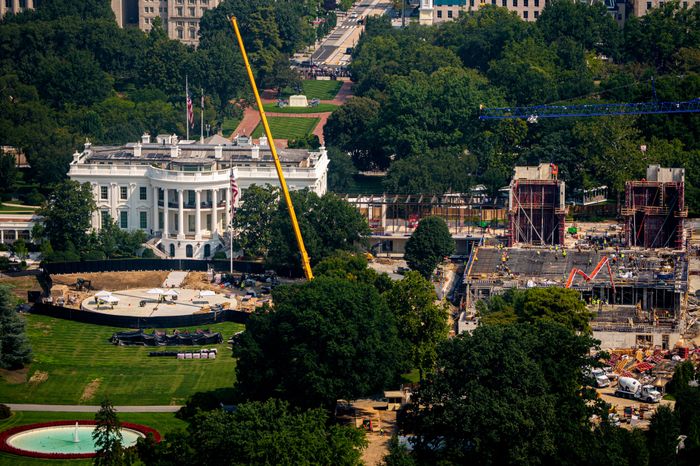 Trump Says He’ll Appeal White House Ballroom Ruling At Supreme Court