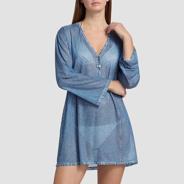 Rag & Bone Miramar Mesh Coverup Dress
