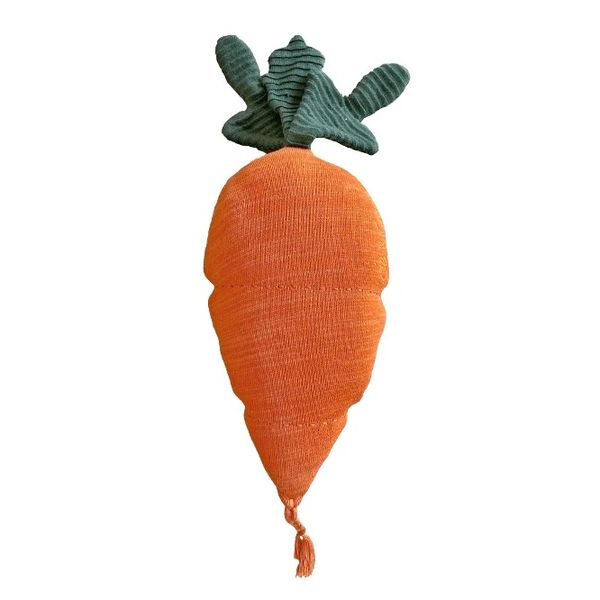 Oli & Carol x Lorena Canals Knitted Cushion Cathy the Carrot