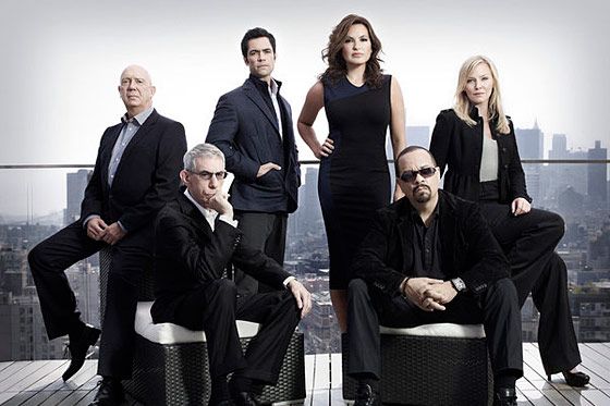 Not counting football, NBC has zero shows in Nielsen's list of the 40 most-watched shows on TV. The NBC series with the biggest audience is Law & Order: SVU, which comes in at No. 41 overall, with 9.4 million viewers. That show's rating among adults 18-49, a 2.9, is lower than every 10 p.m. drama on CBS and ABC, save for Body of Proof.