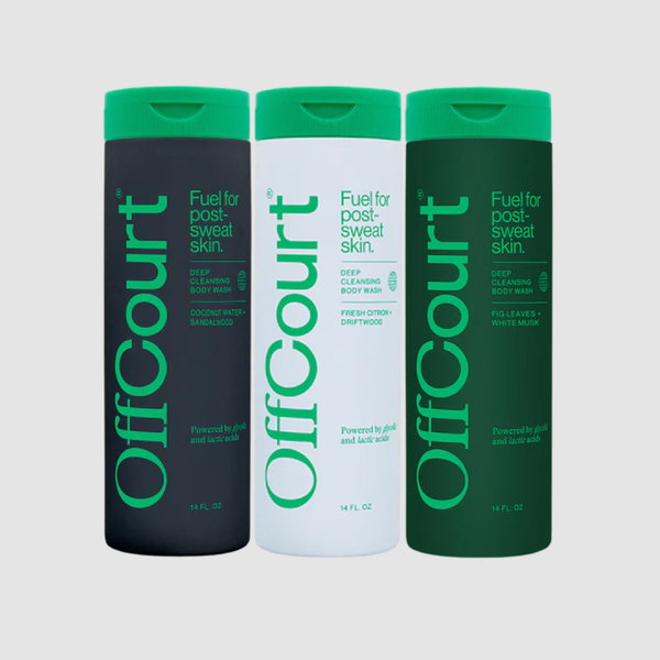 OffCourt Deep Cleansing Body Wash Trio