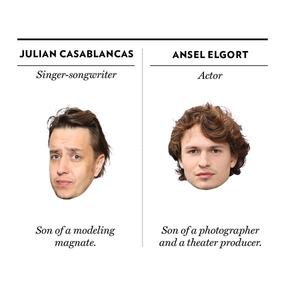 Julian Casablancas, Ansel Elgort