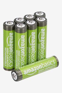 Amazon Basics Rechargeable AAA NiMH High-Capacity Batteries - 8-Pack
