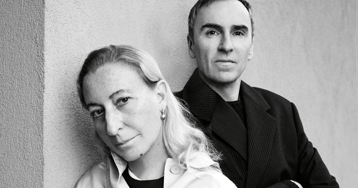 Miuccia Prada and Raf Simons: There’s Too Much Fashion Now