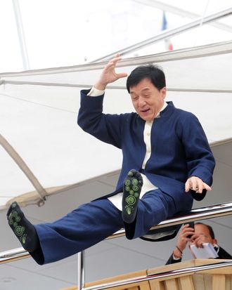 Jackie Chan's socks.