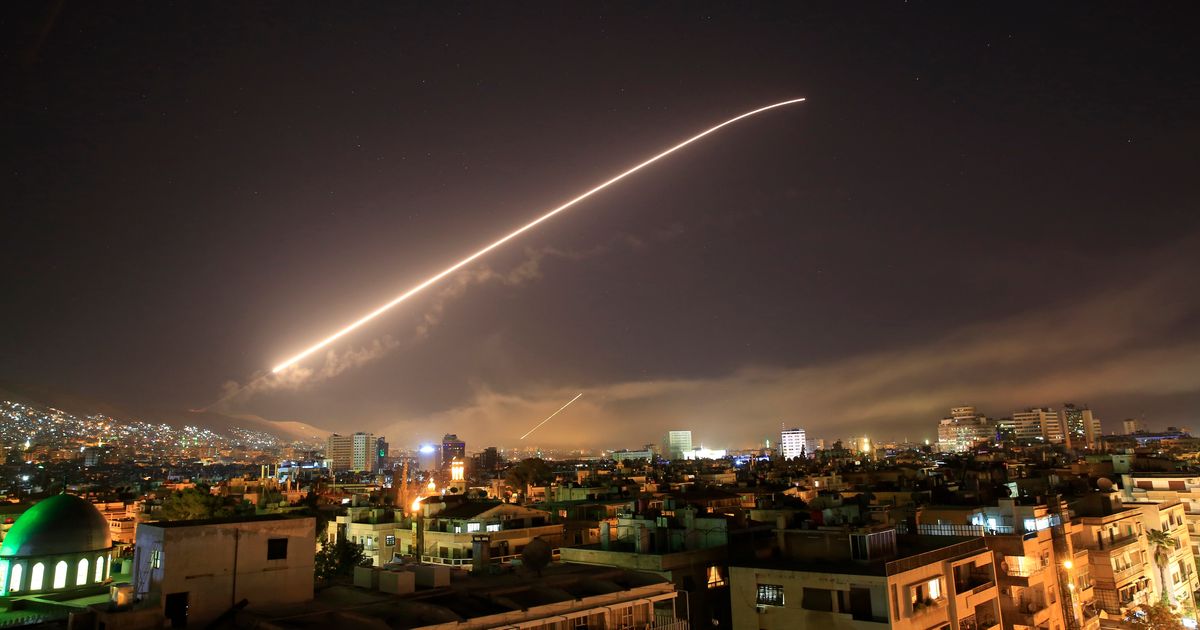 U.S. And Allies Launch Airstrikes Against Syria