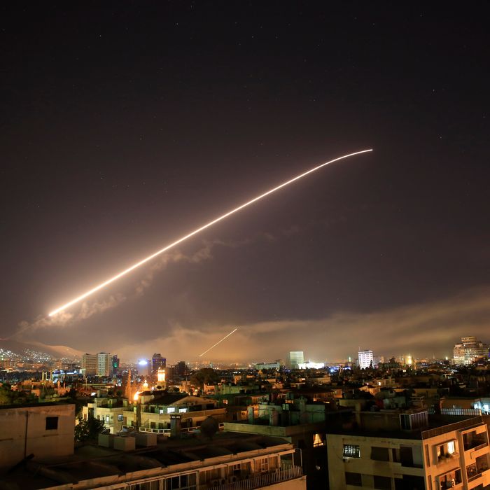 U.S. and Allies Launch Airstrikes Against Syria