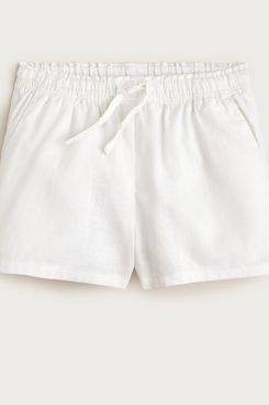 J. Crew Girls’ Soleil Short in Linen-cotton Blend
